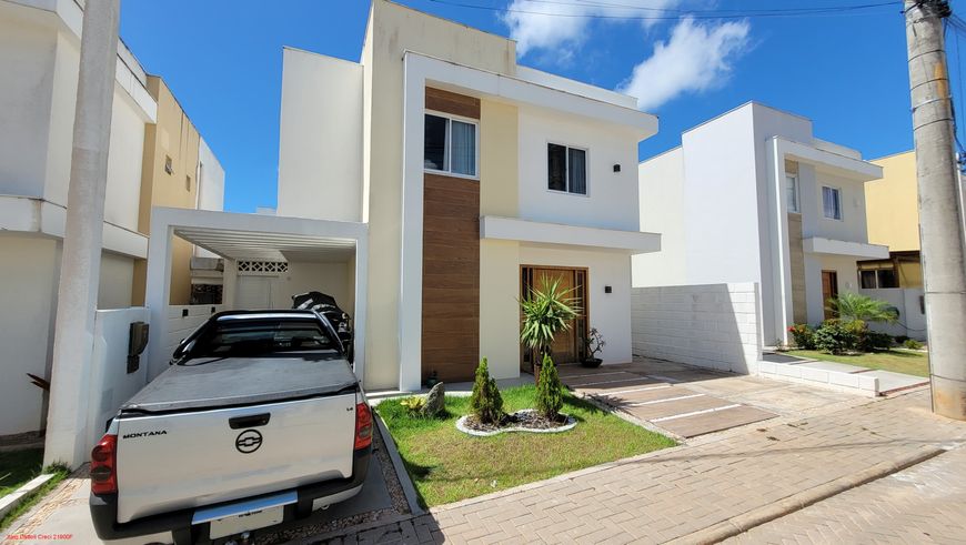 Maravilhosa casa Duplex, 4 quartos, sendo 3 suítes, Condomínio com infraestrutura, Abrantes, Camaçar