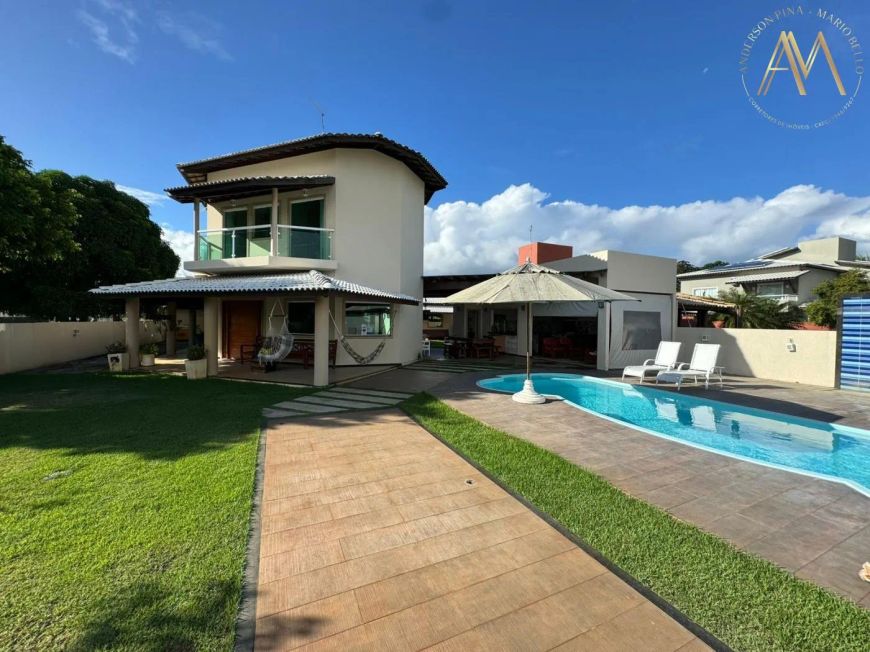 Casa em Condomínio para Venda em Camaçari, Barra do Jacuípe, 4 dormitórios, 2 suítes, 5 banheiros, 2