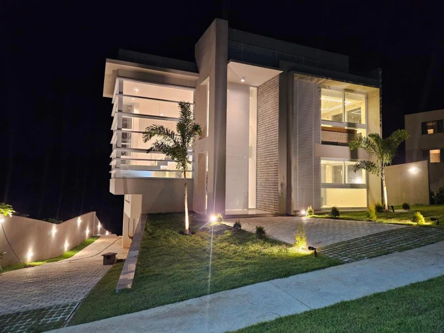 Casa em Condomínio para Venda em Camaçari, Abrantes, 6 dormitórios, 6 suítes, 7 banheiros, 4 vagas