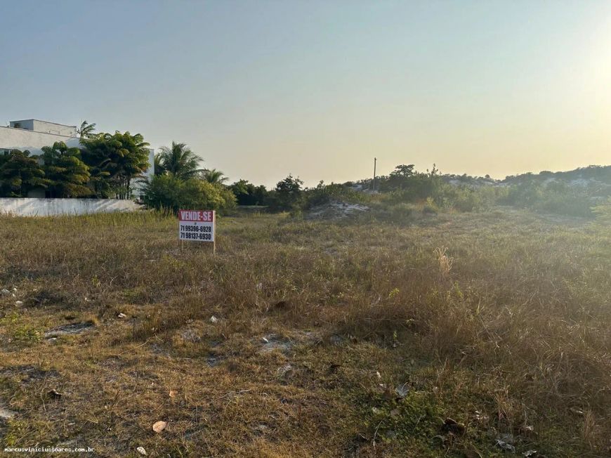 Lote em Condomínio Fechado para Venda em Camaçari, Busca Vida (Abrantes)