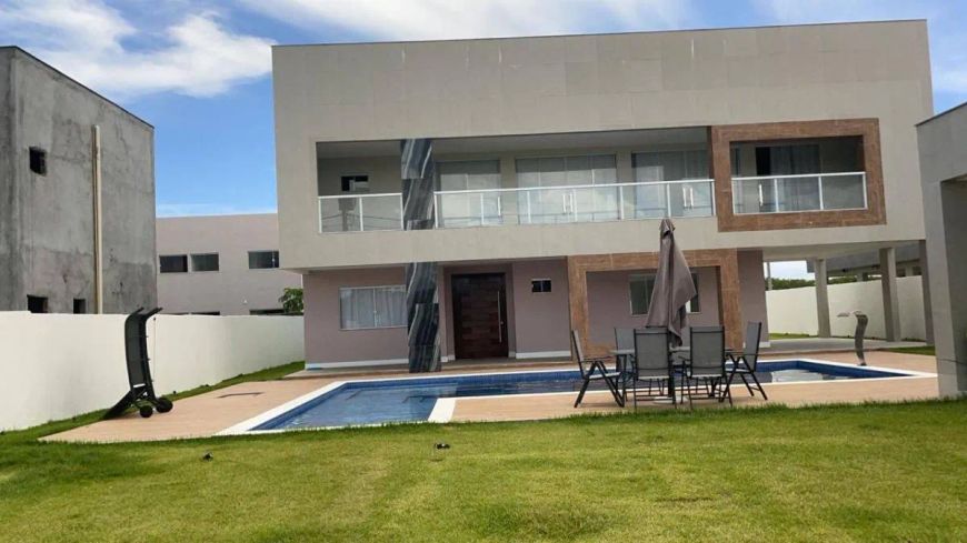 Casa Barra Jacuípe 5 Suítes Jacuípe Country 750m² Decorada Estrada do Coco / Linha Verde