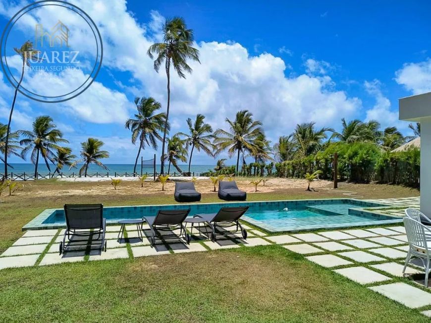VENDA CASA FRENTE MAR EM BUSCA VIDA, 450M², 4 SUÍTES, PISCINA E 3.000M² DE TERRENO.