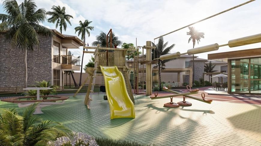 Casa para venda possui 137 m2 com 4 suítes em Guarajuba