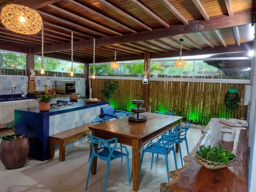 Casa Frente Mar para Venda em Camaçari, Guarajúba, 2 dormitórios, 1 suíte, 3 banheiros, 1 vaga
