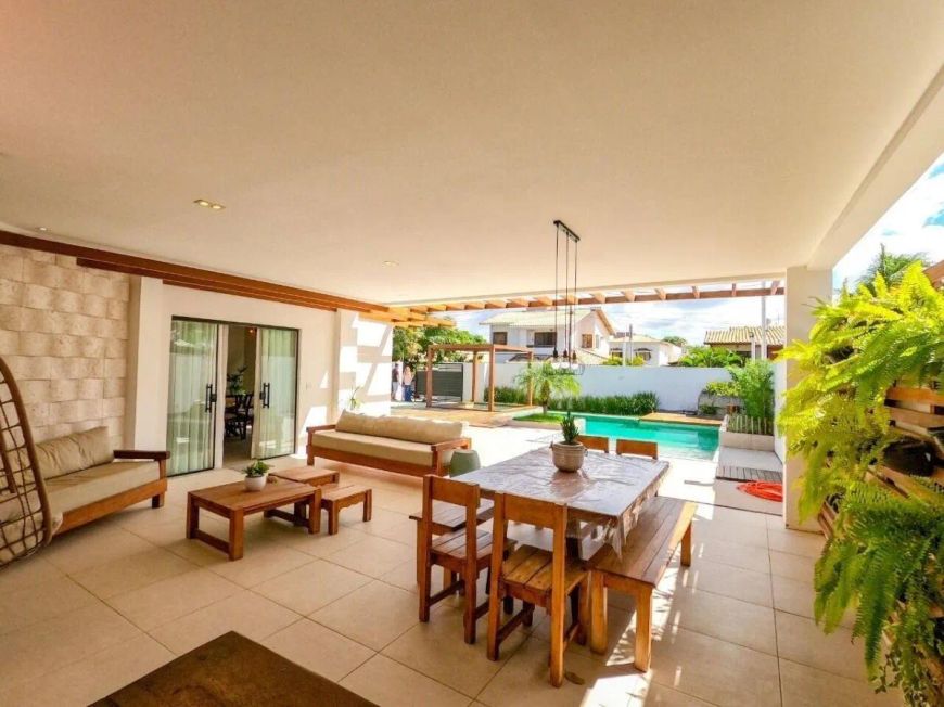 Linda Casa Paraíso Guarajuba 6 Quartos 500m² Decorada Estrada do Coco / Linha Verde