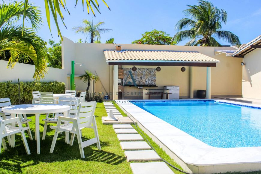 Casa à venda com 5 suítes, cond. Mar Azul, Guarajuba - Camaçari/BA