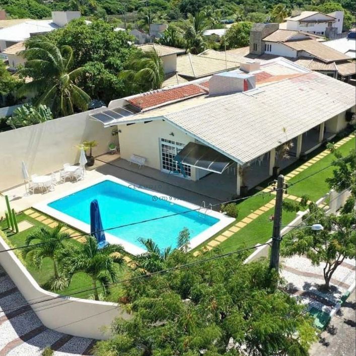 Casa à venda com 5 suítes, cond. Mar Azul, Guarajuba - Camaçari/BA
