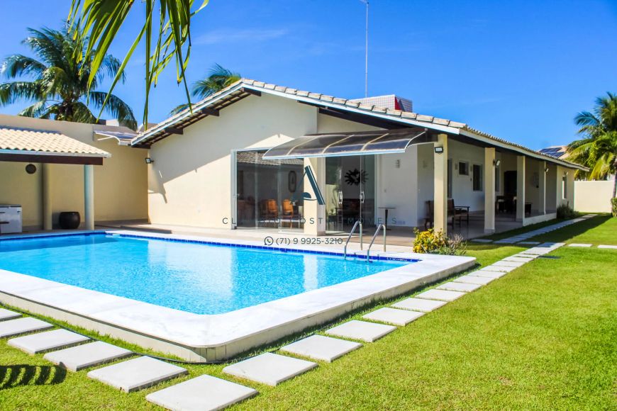 Casa à venda com 5 suítes, cond. Mar Azul, Guarajuba - Camaçari/BA