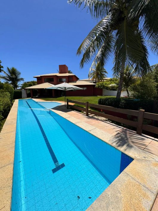 Casa a venda no cond praia dos lagos com 4 suites mobiliada e pé na areia