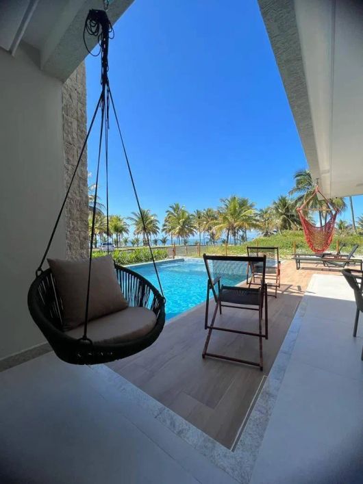 Casa Guarajuba 8 Suítes 630m² Frente Mar Canto do Mar Privilege Decorada Estrada do Coco Linha Verde