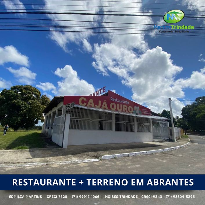 OPORTUNIDADE de Ponto Comercial com terreno na Cajazeira de Abrantes!