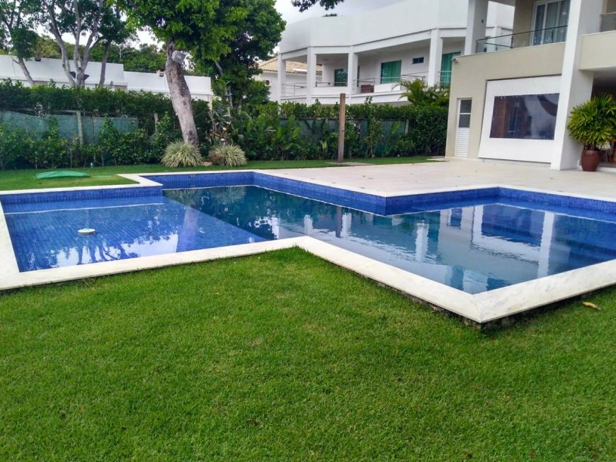 Casa para Venda em Camaçari, Busca Vida (Abrantes), 5 dormitórios, 5 suítes, 6 banheiros, 4 vagas