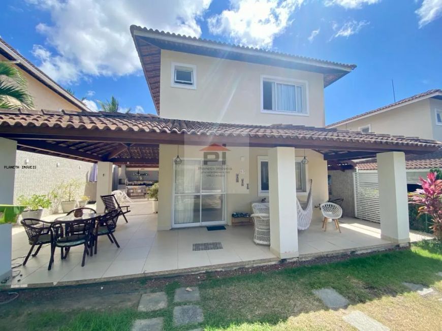Casa em Condomínio para Venda em Camaçari, Boa União (Abrantes), 4 dormitórios, 4 suítes, 6 banheiro