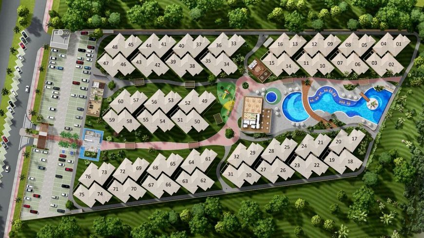Casas duplex com 4 suítes, 2 pavimentos, 2 varandas e 2 vagas em 1