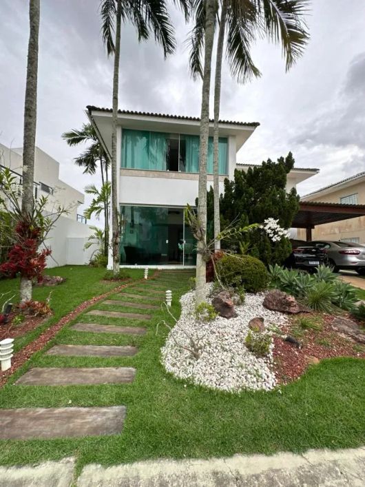 Casa para Venda em Camaçari, Alphaville Litoral Norte 1, 4 dormitórios, 4 suítes, 5 banheiros, 4 vag