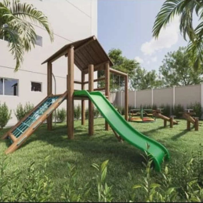 Apartamento 2/4 com suíte e gabinete - parque Capivara - Camaçari