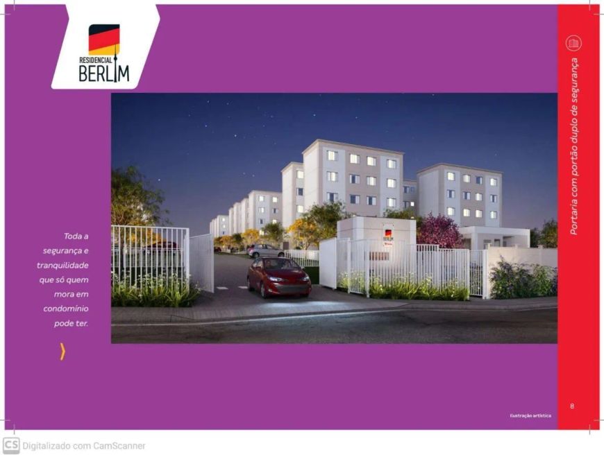 Apartamento para Venda em Camaçari, Parque Nascente do Rio Capivara, 2 dormitórios, 1 banheiro