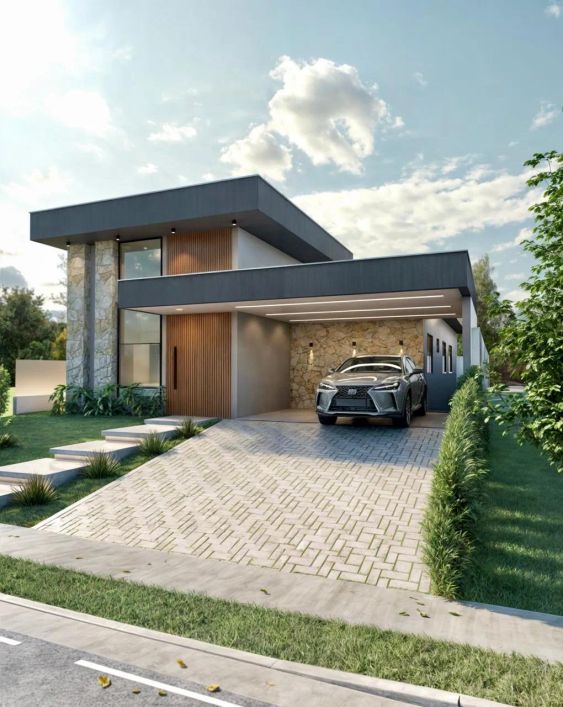 Casa Térrea - Terras Alphaville Camaçari - Em Construção
