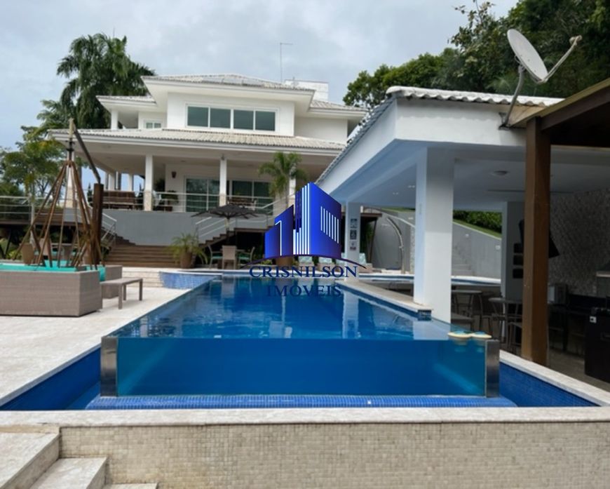 CASA À VENDA EM ALPHAVILLE LITORAL NORTE I R$ 3.400.000,00, DECORADA, ALTO PADRÃO, 5 SUÍTES, GABINET
