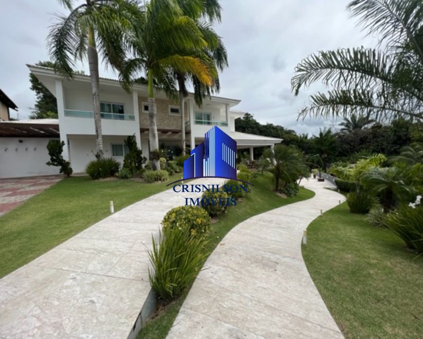 CASA À VENDA EM ALPHAVILLE LITORAL NORTE I R$ 3.400.000,00, DECORADA, ALTO PADRÃO, 5 SUÍTES, GABINET
