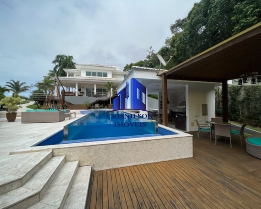 CASA À VENDA EM ALPHAVILLE LITORAL NORTE I R$ 3.400.000,00, DECORADA, ALTO PADRÃO, 5 SUÍTES, GABINET