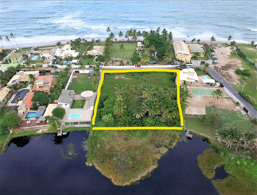 Lote/Terreno para venda tem 3612 metros quadrados em Jauá (Abrantes) - Camaçari - Bahia