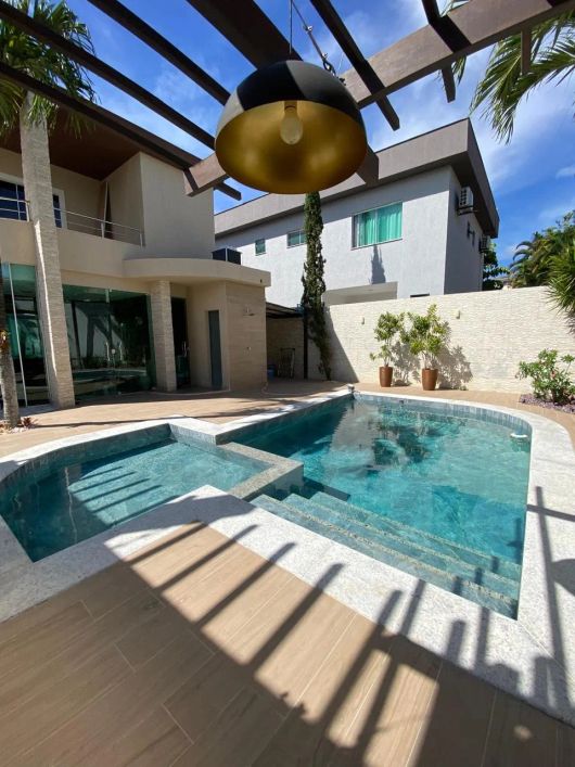 CASA 5/4, 04 SUÍTES ALTO LUXO EM ALPHAVILLE LITORAL NORTE 1