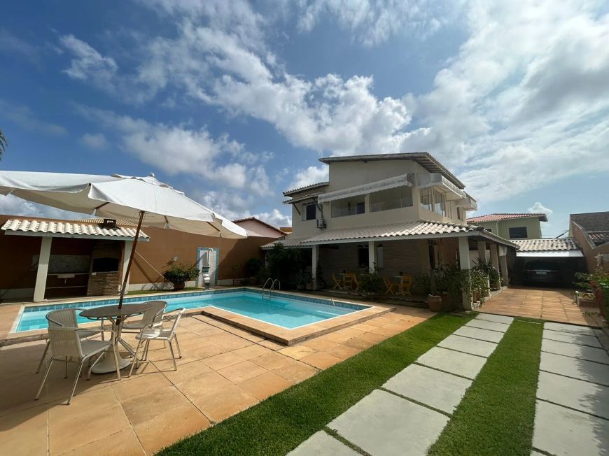 Barra do Jacuípe - Casa 5 Quartos - 250m2 - Camaçari - BA