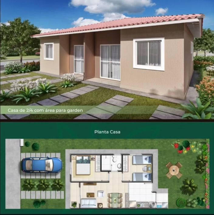Casa Térrea em condomínio, Camaçari