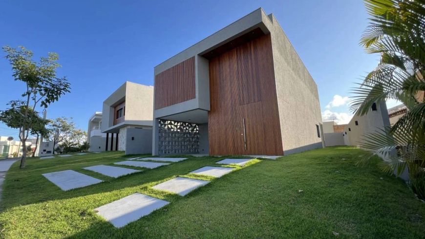 Linda Casa Alphaville Litoral Norte 2 de 4 Suítes 300m² Lauro de Freitas Estrada do Coco Linha Verde