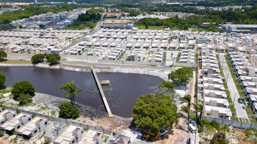 Imóvel para venda casa 69 metros quadrados com 2 quartos em Nova Abrantes (Abrantes) - Camaçari - BA
