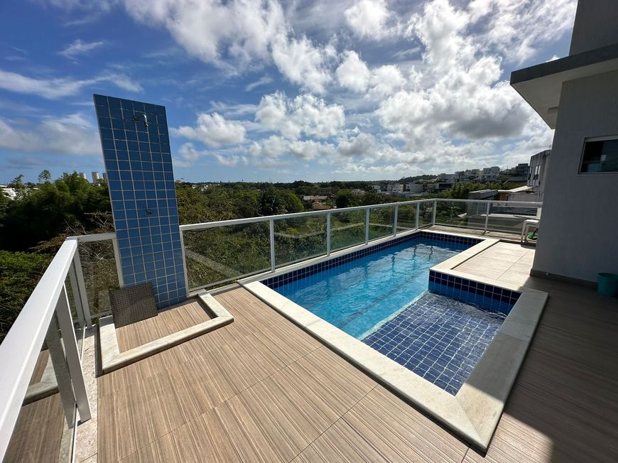Alphaville Litoral Norte 2, Casa, 388m², 4/4 3 Suítes, Piscina, PORTEIRA FECHADA