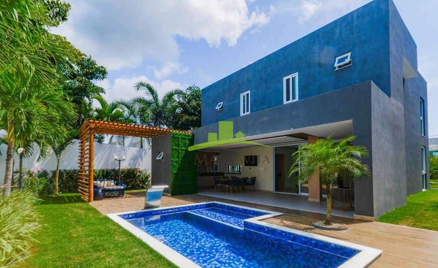 ALPHAVILLE LITORAL NORTE 1 | Porteira Fechada | 4 Suítes | Nascente | Energia Solar | 460,08m² (terr