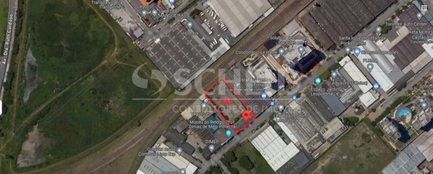 Terreno com 3.671m² Zoneamento ZM ideal para unidades habitacionais na Vila Leopoldina