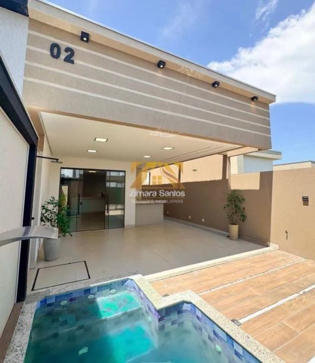 Casa 3/4 sendo 3 suítes, 133,81 m² - 505 sul (ARSO 52) - Palmas/TO