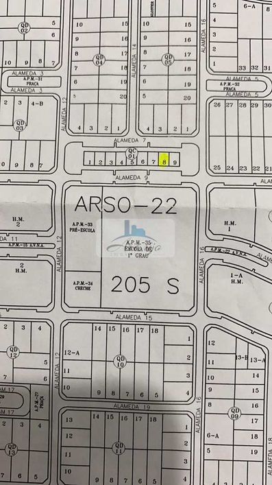 Terreno, Plano Diretor Sul, Palmas - R$ 280 mil, Cod: 280