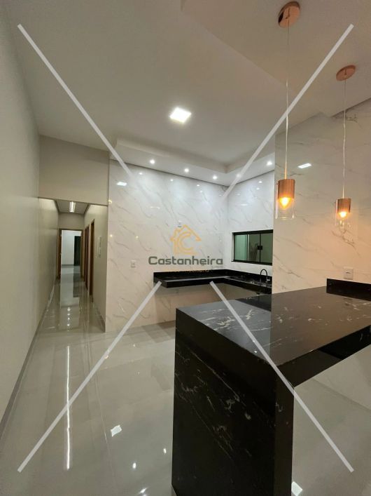 Casa nova 03 quartos sendo 1 suíte - Plano Diretor Sul