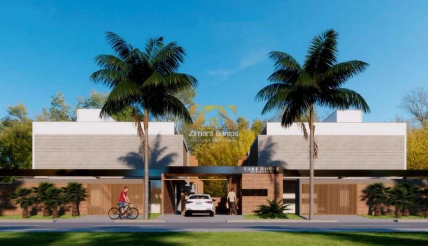 Sobrado Alto Padrão, com 3 suítes, 139 m² - Orla 14 - Residencial Lake House - Palmas/TO