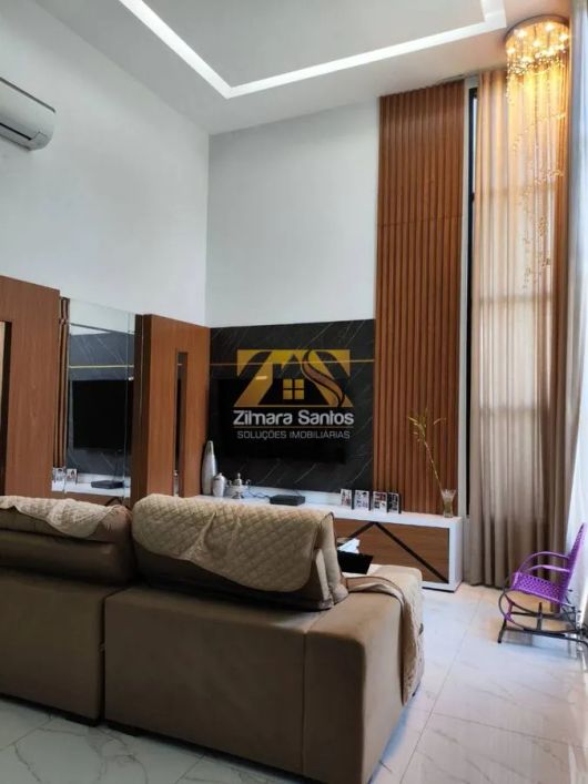 Casa Alto Padrão 3/4, sendo 1 suíte, 191 m² - 1605 sul (ACSU SO 140) - Condomínio Mirante do Lago -