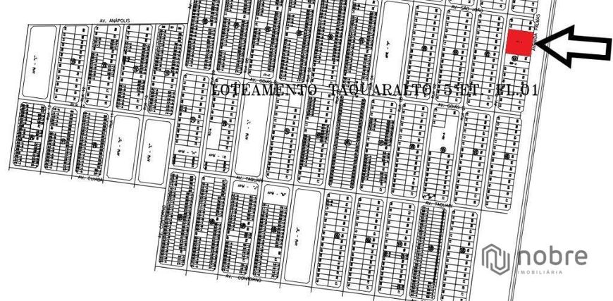 Terreno à venda, 3420 m² por R$ 2.800.000,10 - Jardim Santa Bárbara - Palmas/TO