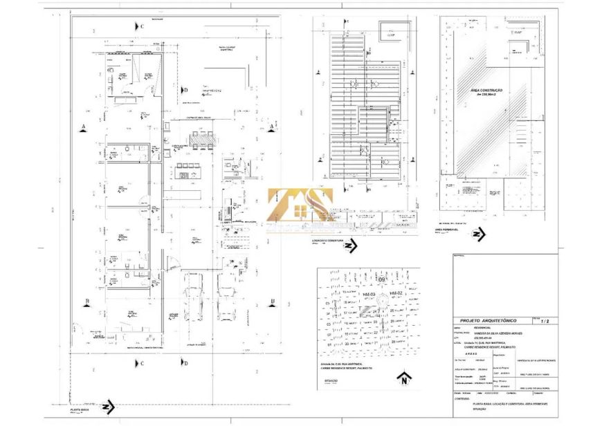 Casa com 3 suítes, 240 m² - Condomínio Caribe Residence e Resort - Palmas/TO
