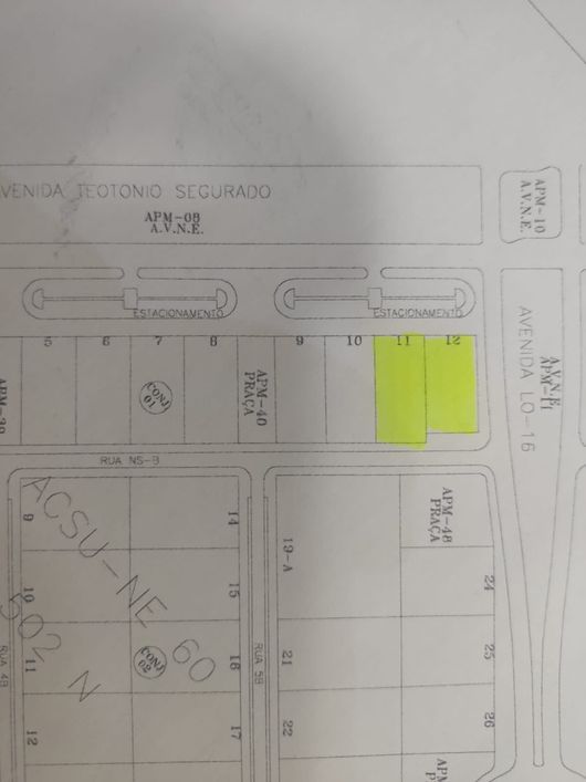 EXCELENTE TERRENO ESQUINA NO PLANO DIRETOR NORTE