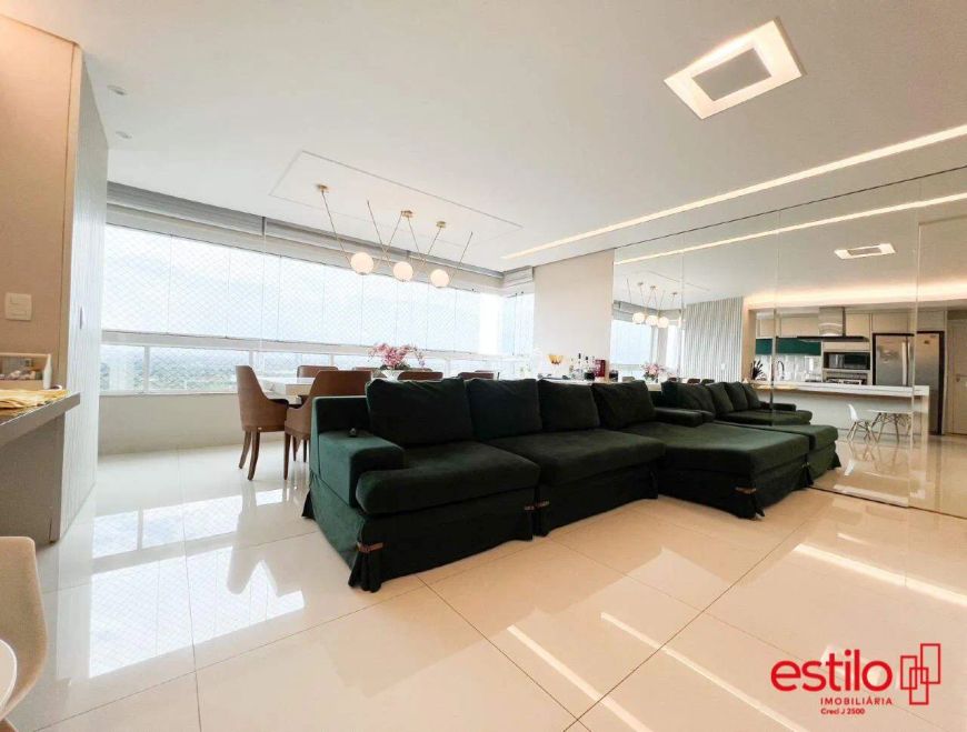 APARTAMENTO COM 3 SUÍTES MOBILIADO NO RES GREEN LAKE NA QUADRA 207 SUL(ARSO 23) COM 110M² E ÁREA DE