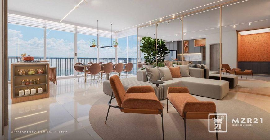 Apartamento Horizonte 4 suítes