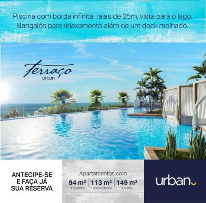Lançamento 3 Quartos Orla 14 Vista Espetacular Lago de Palmas
