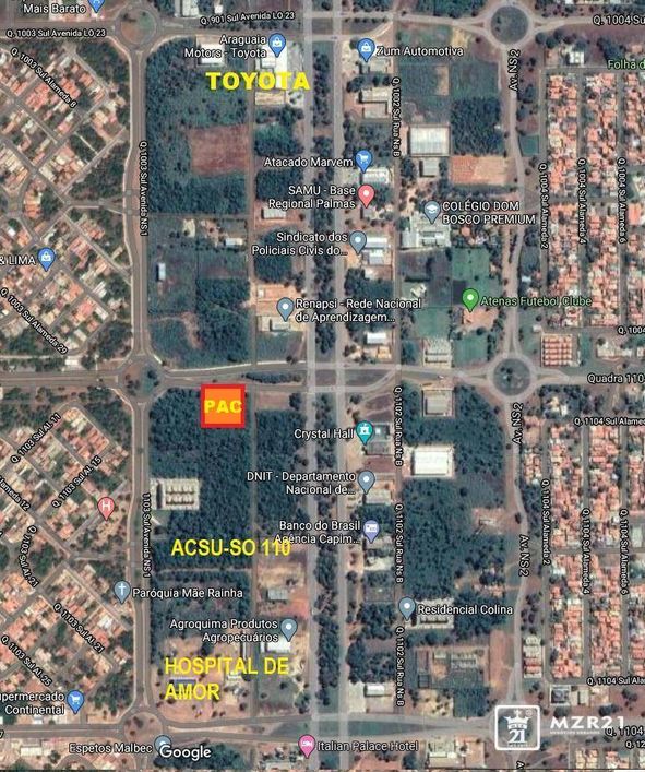 Lote Pac 1101 Sul