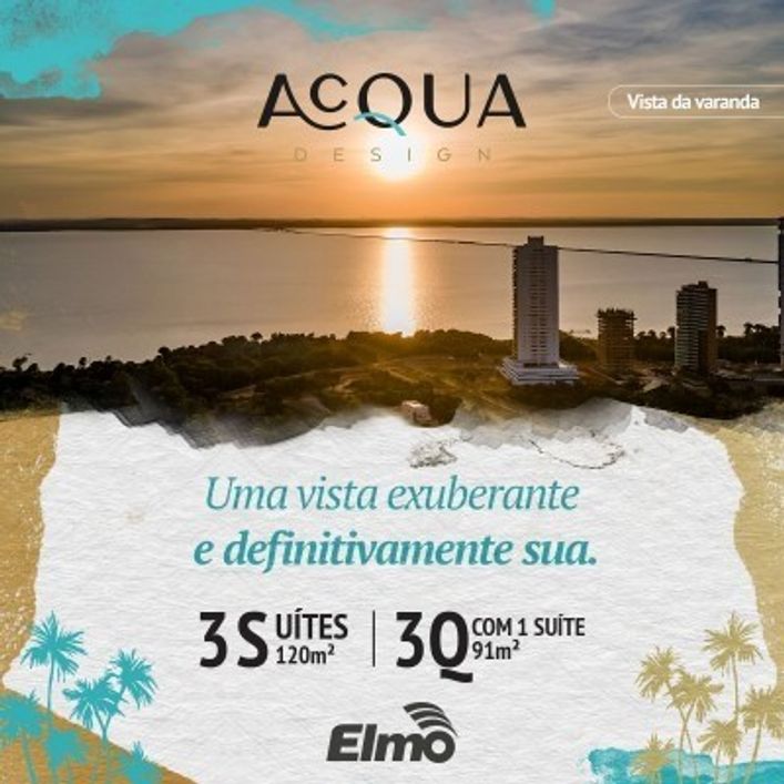 Orla 14 Lançamento ACQua Design 3 Suítes Topíssimo