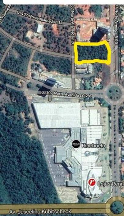Vendo/Permuto em Incorporação 107 Norte 500 mts Shoping Capim Dourado