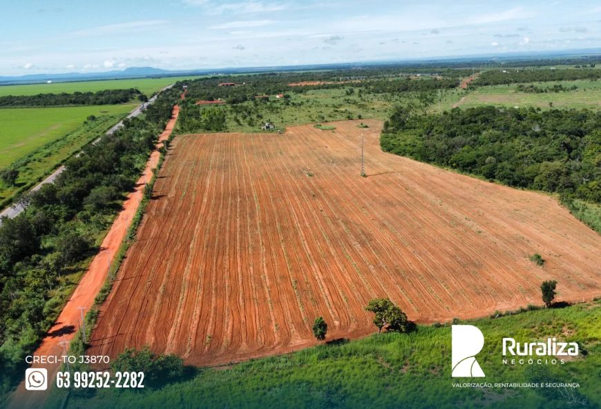 Área situada no projeto de irrigação São João, 650 metros da BR-010, ideal para irrigação