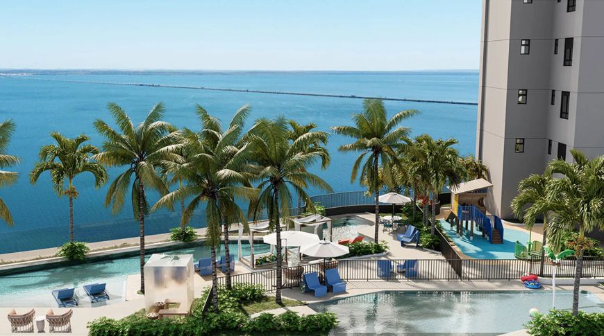 Ágio, Res. Comodoro, Apt com 323m², frente pro Lago de Palmas